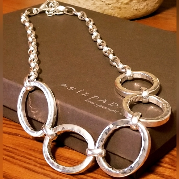 Silpada Sterling Silver Link Necklace